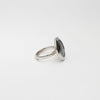 Silver and oxidised ring by Katherine Campbell-legg