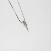 How to Train a Dragon - Dragon wing silver pendant by Katy Tromans