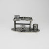 Silver workbench by Katy Tromans