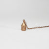 Rapunzel - Corner tower pendant silver rose gold plated by Katy Tromans