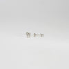 Button silver earrings by Katy Tromans