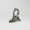 Jonah and the whale full set - silver ring and stand by Katy Tromans