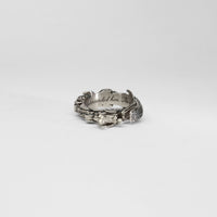 Jonah and the whale full set - silver ring and stand by Katy Tromans