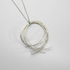 Filaments multi silver pendant by Karen Williams