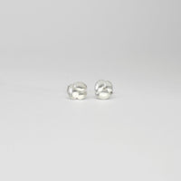 Trio whelk silver studs by Karen Williams