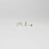 Trio whelk silver studs by Karen Williams