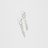 Neptunea 5 drop silver earrings by Karen Williams