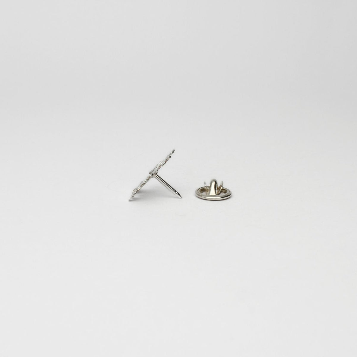 Snowflake silver pin by Kate Wimbush
