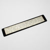 Letter etched bookmark silver & gold plated by Mary Ann Simmons