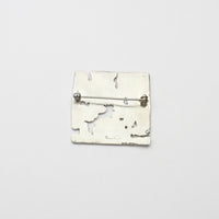 Fragile Form Silver Brooch 1
