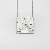 Fragile Form Silver Pendant 1