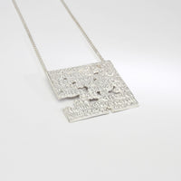 Fragile Form Silver Pendant 2