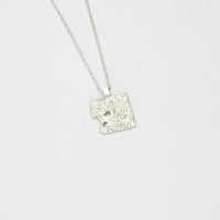 Fragile Form Small Silver Pendant 2