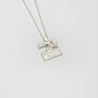 Fragile Form Small Silver Pendant 3