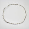 Swarovski & Pearl twist silver necklace by Natalie Vardey