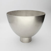 Silver patterned bowl by Mary Ann Simmons