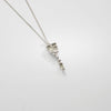 Small ripple silver pendant by Suzie Horan
