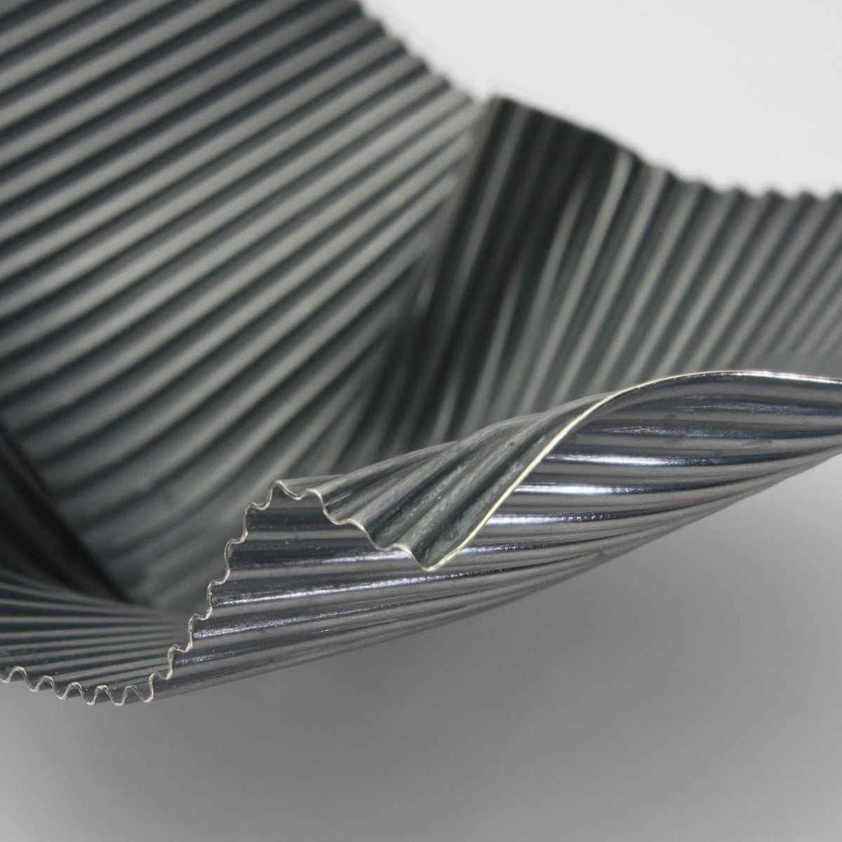 Whaletail black silver dish by Suzie Horan