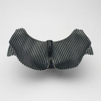 Whaletail black silver dish by Suzie Horan