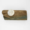 Silver ammonite bowl on driftwood by Suzie Horan