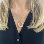 One of a Kind: (No. 9) Solitaire Series 2 Necklace with Princess Cut Diamond