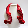 Jasmine red & pink scarf by Tammy Child