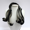 Jasmine grey & black scarf by Tammy Child