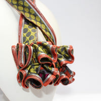Willow orange scarf by Tammy Child