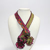 Willow fuchsia & lime scarf by Tammy Child