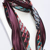 Lotus retro purple scarf by Tammy Child