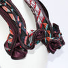 Hosta retro purple scarf by Tammy Child