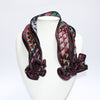 Hosta retro purple scarf by Tammy Child