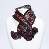 Hosta retro purple scarf by Tammy Child