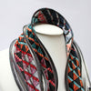 Hosta retro grey scarf by Tammy Child