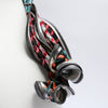 Hosta retro grey scarf by Tammy Child