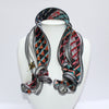 Hosta retro grey scarf by Tammy Child