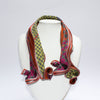Hosta orange patterned scarf by Tammy Child