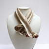 Sweetpea oyster sequin scarf by Tammy Child