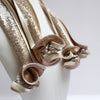 Sweetpea oyster sequin scarf by Tammy Child