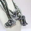Sweetpea silver sequin scarf by Tammy Child