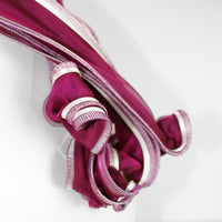 Cornflower fuchsia & ivory scarf by Tammy Child