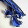 Cornflower blue & silver scarf by Tammy Child