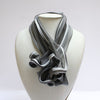 Cornflower grey scarf by Tammy Child