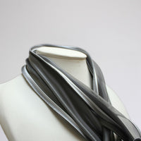 Cornflower grey scarf by Tammy Child
