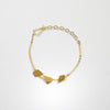Stardust bracelet silver 18k gold plated by Yuki Mitsuyasu