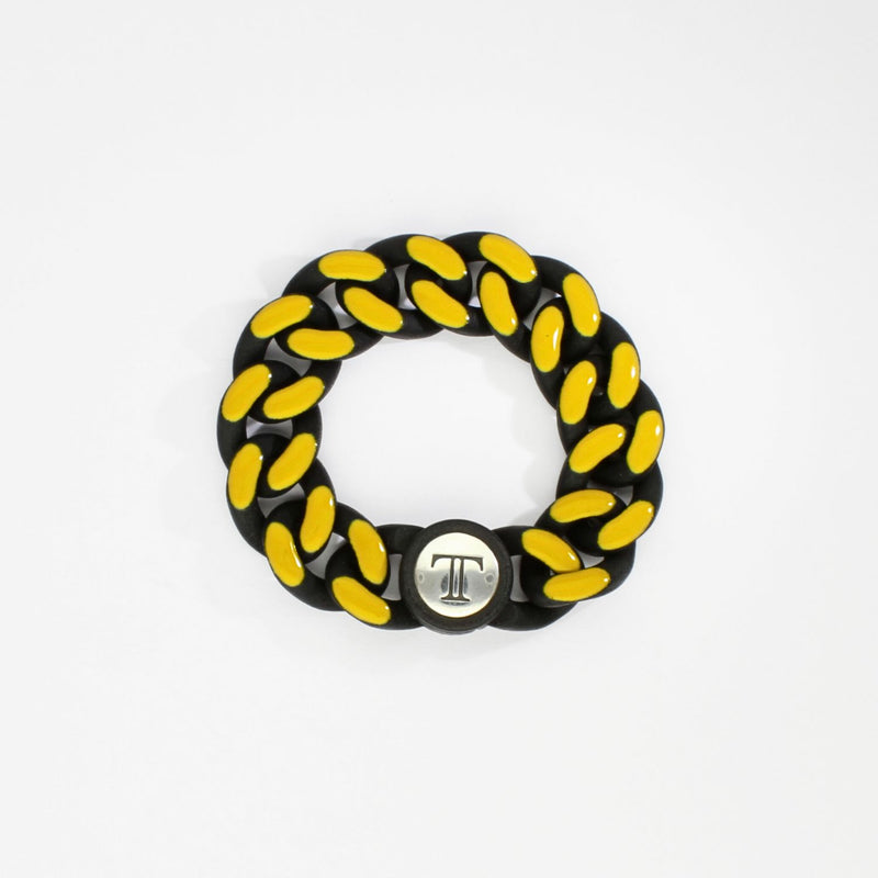 Pop yellow bracelet by Timon Tio