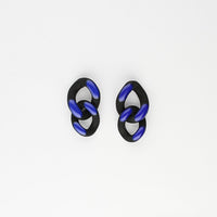 Pop blue earrings by Timon Tio