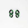 Pop green earrings by Timon Tio