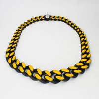 Pop yellow necklace by Timon Tio