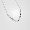 Willow leaf full twist necklace by Yelland and Barker